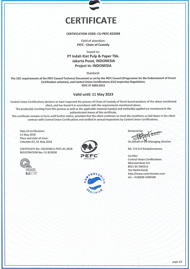 Forest Certification