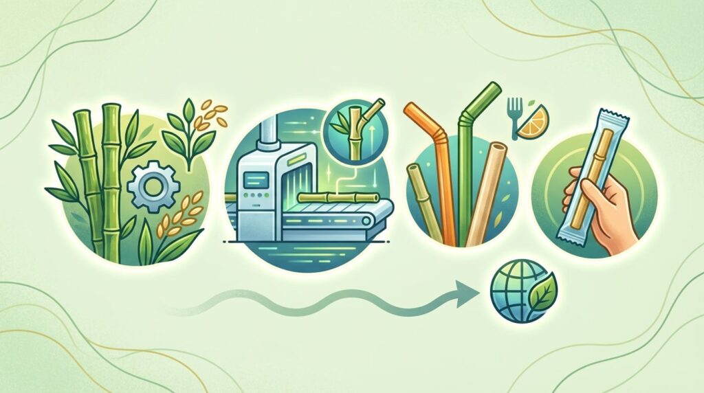 創新展示：環保吸管製造案例研究，現代工廠如何重塑永續生產