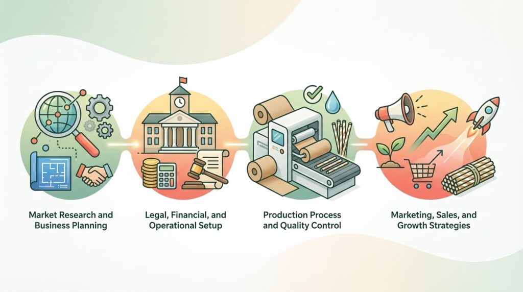 Market Entry Paper Straw Production: Launch Your Business