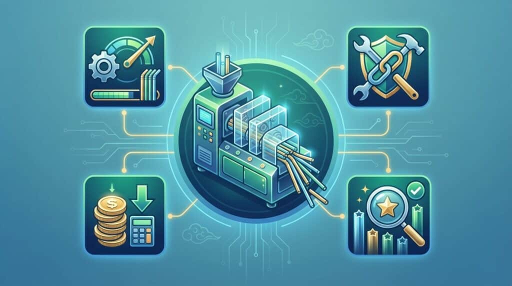 Straw Machine Benchmarks: 5 Key Metrics for Commercial Buyers