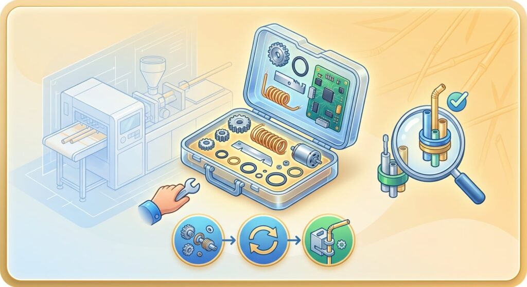 Straw Machine Spare Parts Kit: Essential Components Guide