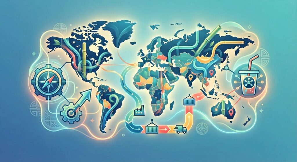 How Global Straw Manufacturers Build Service Networks Worldwide