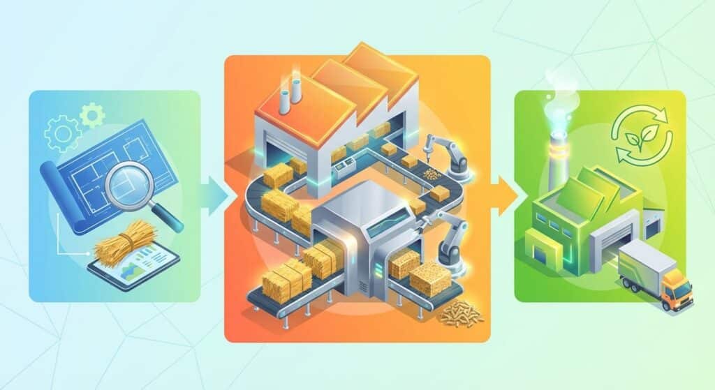 Turnkey Straw Plant Setup: Build Your Processing Facility