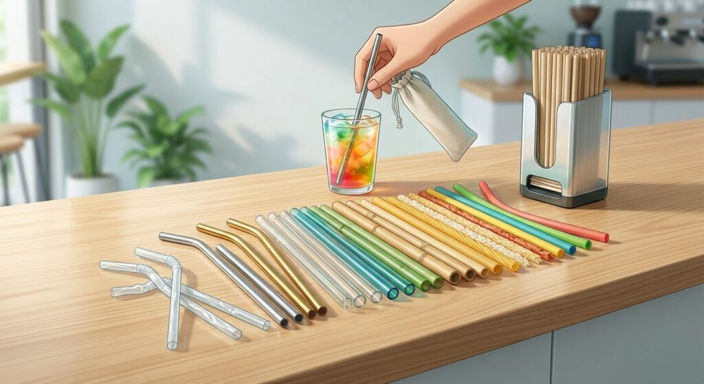 Plastic Straw Replacement Strategy: 5 Sustainable Alternatives