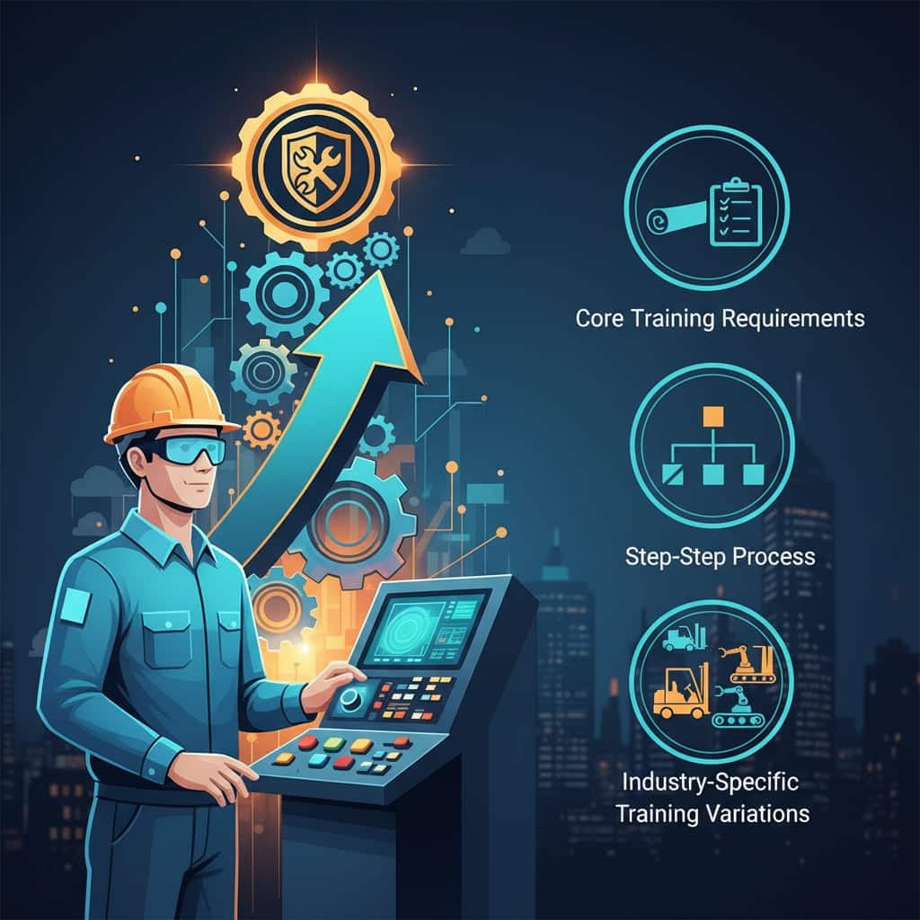 Yêu cầu đào tạo vận hành máy móc để được cấp chứng chỉ
