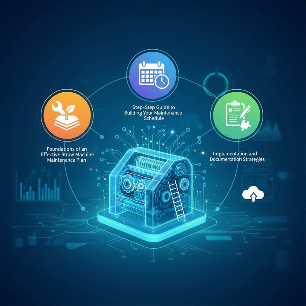 How to Create a Straw Machine Maintenance Plan That Works