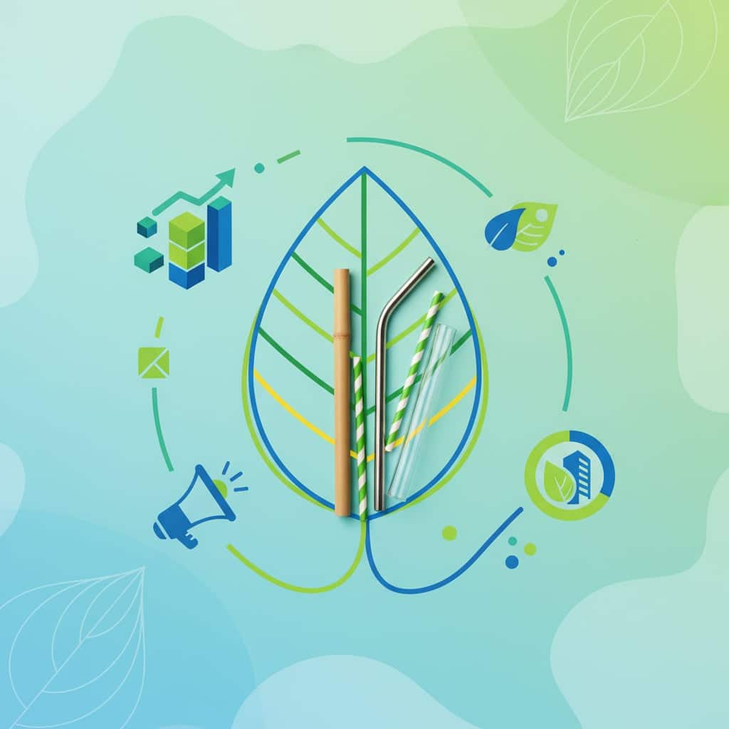 How Green Straw Production Boosts Branding & Customer Loyalty