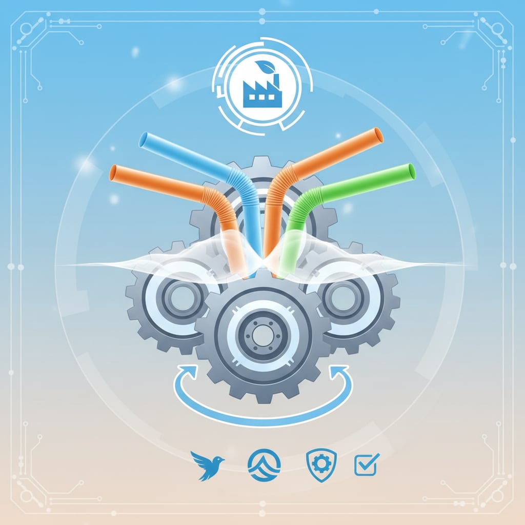 Top Brands Supplying Zero Adhesive Straw Machines | 2024 Guide