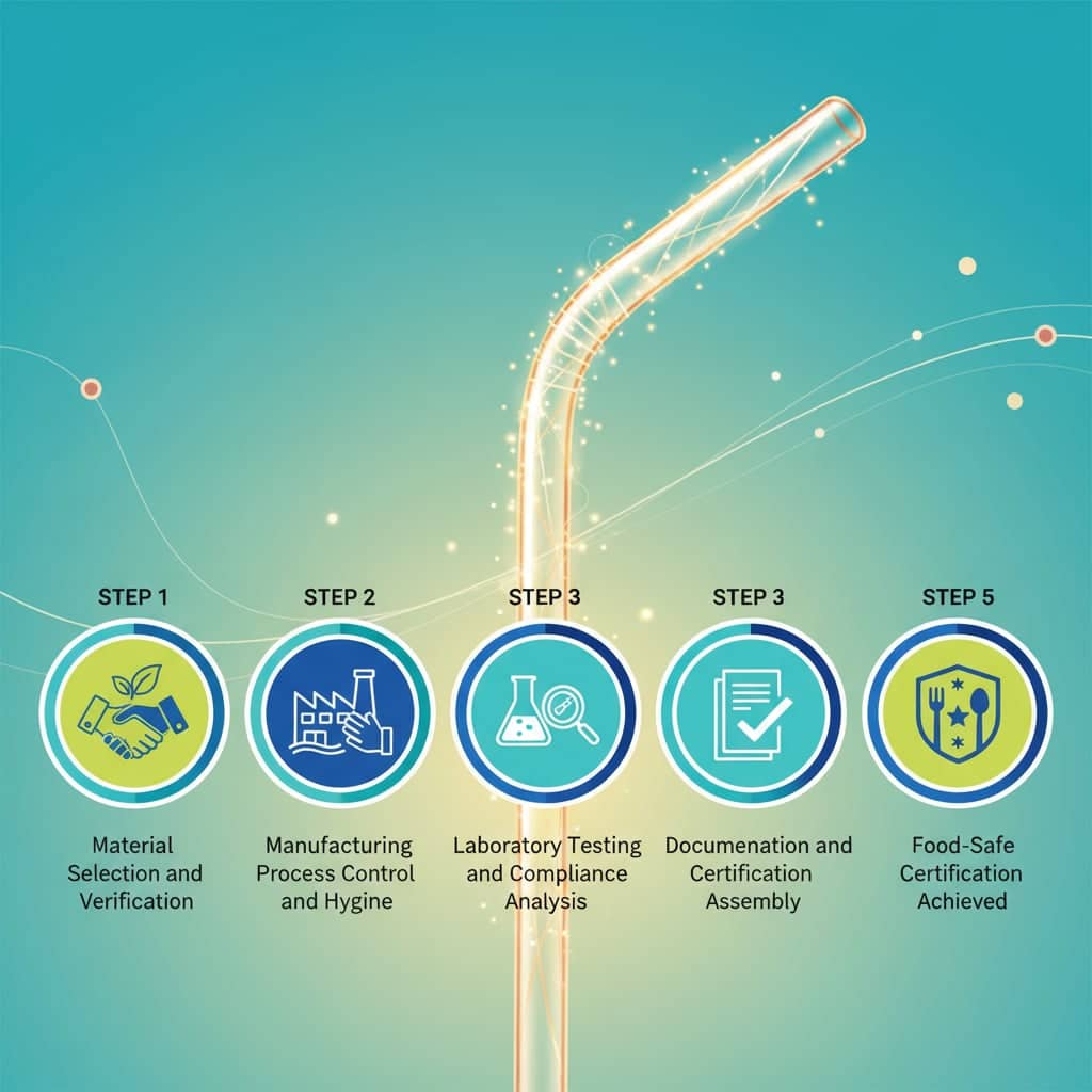 How to Get Food-Grade Straw Certification: A 5-Step Guide