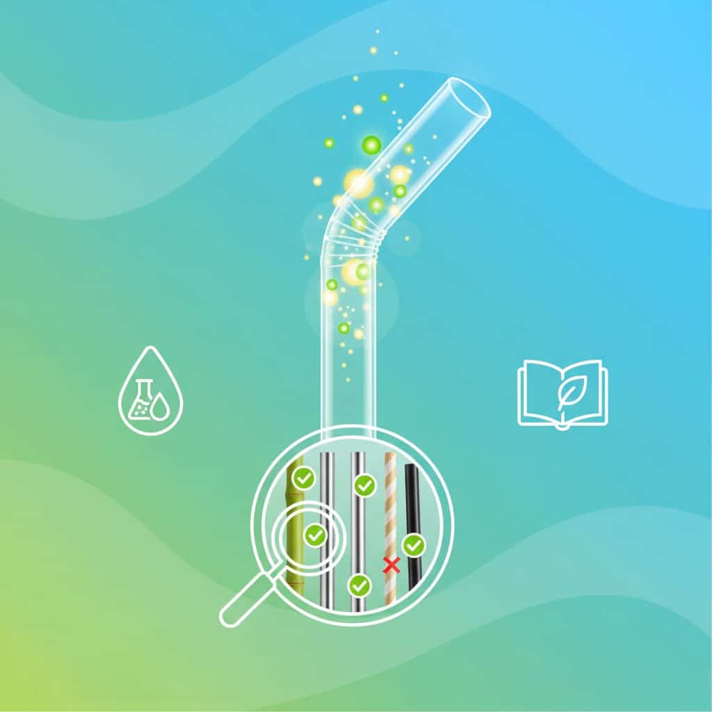 如何驗證無毒吸管的說法：三步驟安全檢查