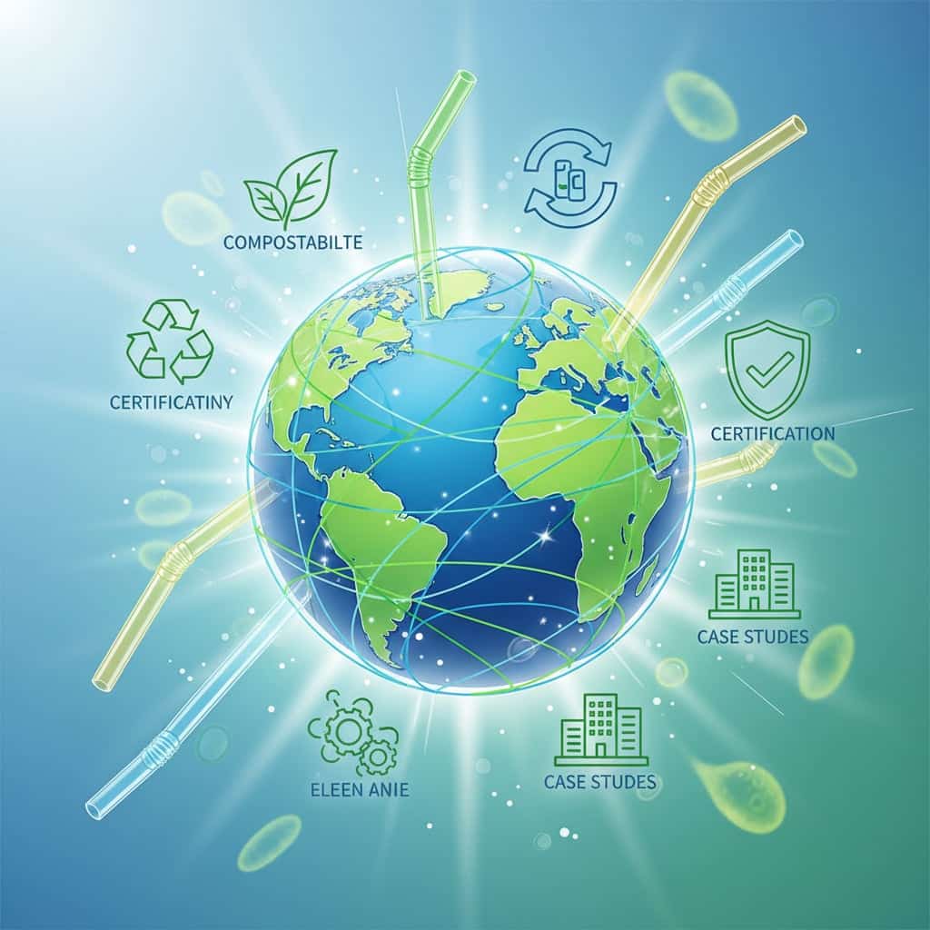 International Regulations for Compostable Straws: Global Guide