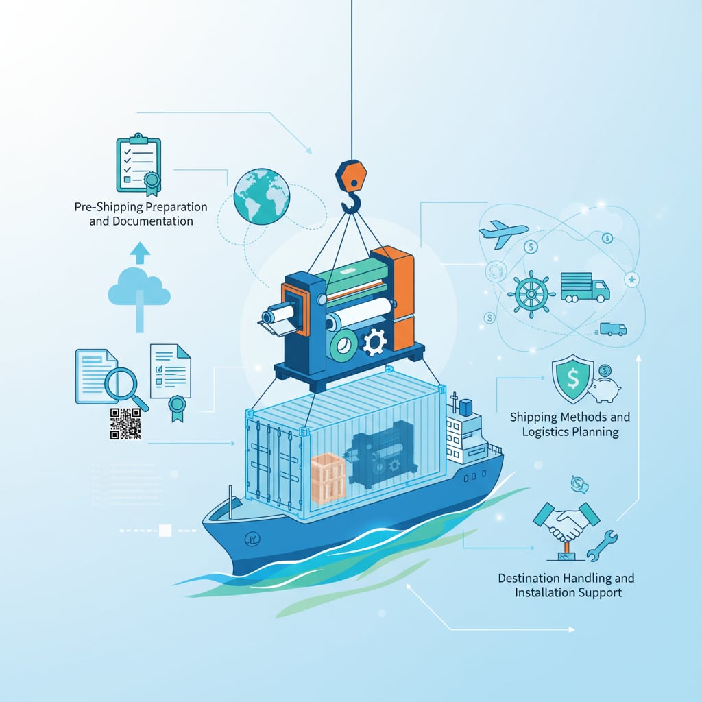 How to Ship Paper Straw Machines Internationally: Key Steps