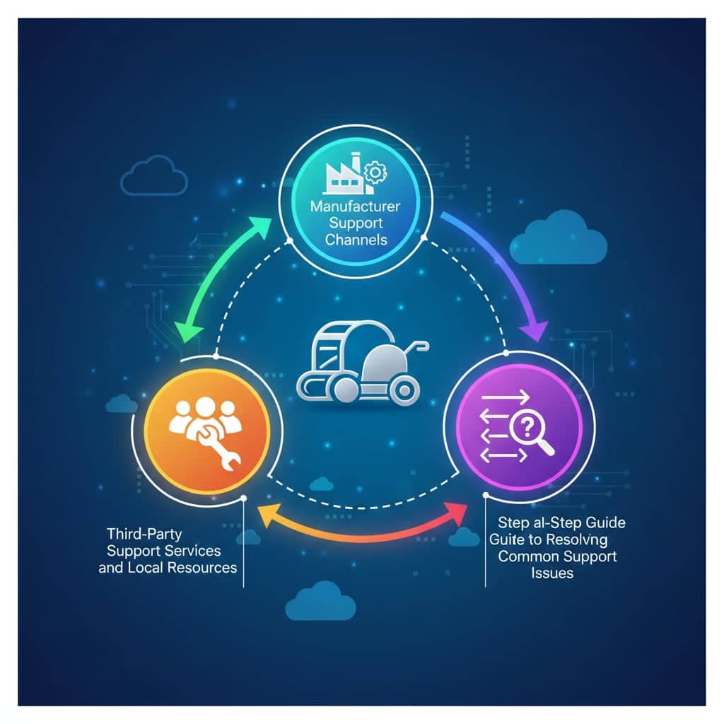 如何取得吸管設備的售後支援 | 指南