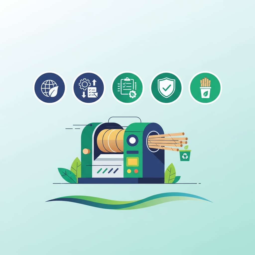 如何對可堆肥秸稈設備進行認證：完整指南