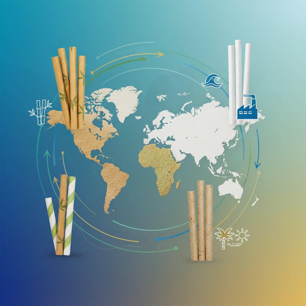 Regional Differences in Paper Straw Raw Material Sourcing